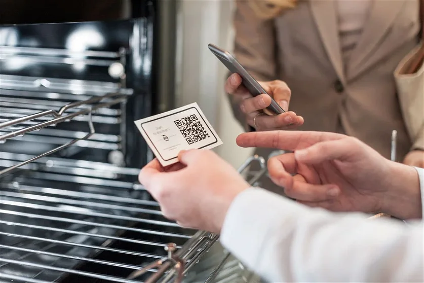 Use of QR codes in business